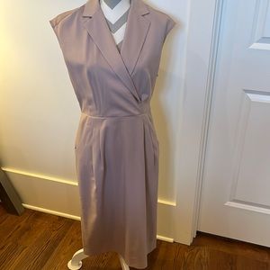 MM LaFleur Lavender Trench Sleeveless Dress Size 8